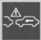 VOLVO V60 (2013) - Anticipation de collision\* - symboles et messages - 3