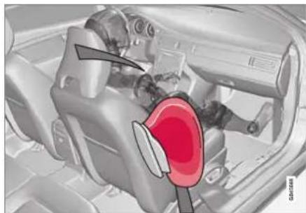VOLVO V60 (2013) - Coussin gonflable latéral (SIPS) - 3