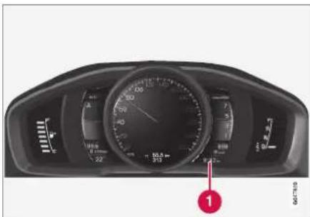VOLVO V60 (2013) - Montre - 1
