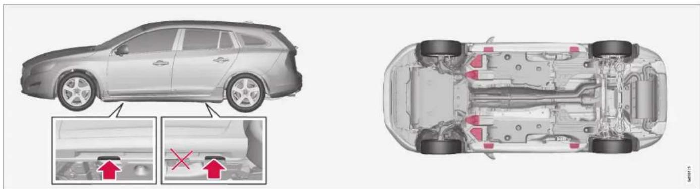 VOLVO V60 (2013) - Entretien courant de la voiture et service - 1