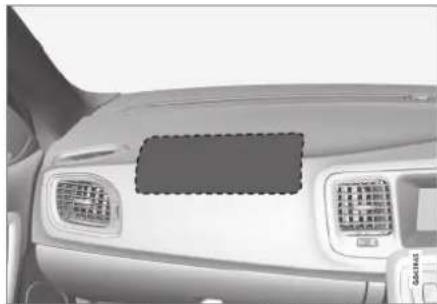 VOLVO V60 (2013) - Coussin gonflable passager - 2