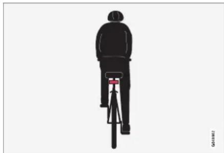 VOLVO V60 (2013) - Anticipation de collision\* - détection des cyclistes - 1