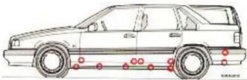 VOLVO V70 (1998) - WARNING! - 1