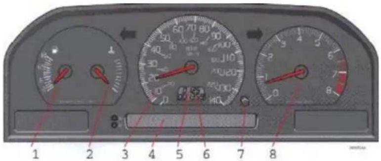VOLVO V70 (1998) - Number Page No. Subject - 1