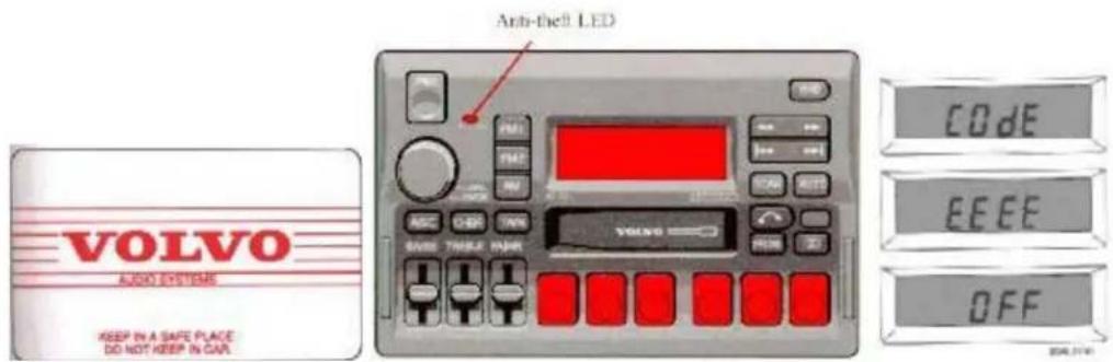 VOLVO V70 (1999) - Chapter 10 - Audio systems - 2