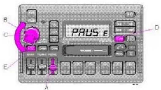 VOLVO V70 (2000) - C- Treble control - 1