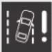 VOLVO V70 (2013) - Driver Alert Control (DAC)\* - témoins et messages - 3