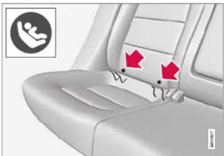 VOLVO V70 (2013) - Protection enfant - ISOFIX - 1