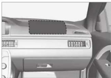VOLVO V70 (2013) - Coussin gonflable passager - 1