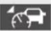 VOLVO V70 (2013) - Régulateur adaptatif de vitesse\* - symboles et messages - 2