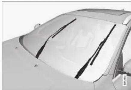 VOLVO V70 (2013) - Essuie-glace et essuie-phare - 1