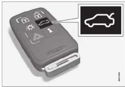 VOLVO V70 (2013) - Verrouillage/déverrouillage - hayon - 1