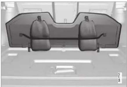 VOLVO V70 (2013) - Chargement - dispositif de retenue pour sacs à provisions - 1