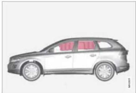 VOLVO XC60 (2012) - Αερόσακος τύπου κουρτίνας (IC) - 1