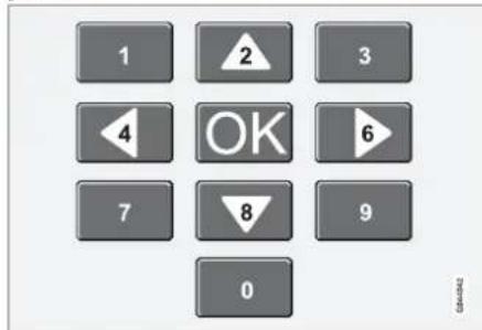 1 2 3 4 OK 6 7 8 9 0