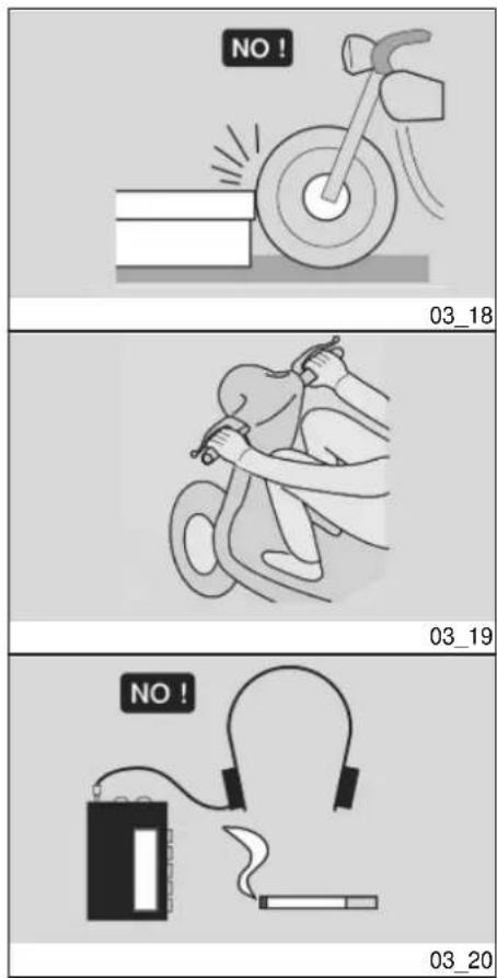 APRILIA Scarabeo 200 (2007) - BASIC SAFETY RULES - 1