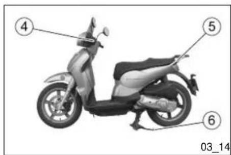 APRILIA Scarabeo 200 (2007) - Pot d'échappement catalytique - 2