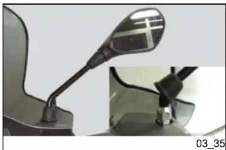 GILERA Runner ST 125 (2005) - Rear turn indicators (03\_33) - 2