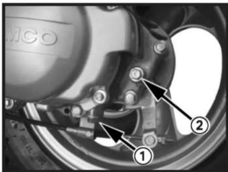 KYMCO Agility Carry - Transmission fluid change - 1