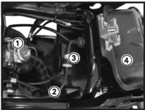 KYMCO Agility Carry - Fuel system & hoses - 1