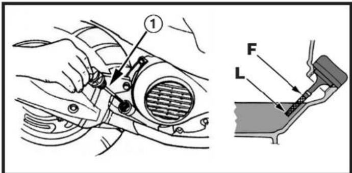 KYMCO Agility Carry - PRI - Engine oil level inspection - 1