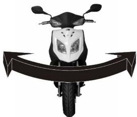KYMCO Agility Carry - PRI - Steering & handlebar inspection - 1