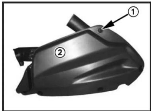 KYMCO Agility Carry - Air cleaner filter element - 1