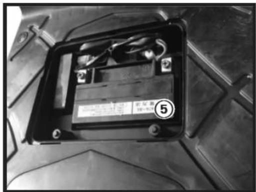 KYMCO Agility Carry - Battery removal & installation - 1