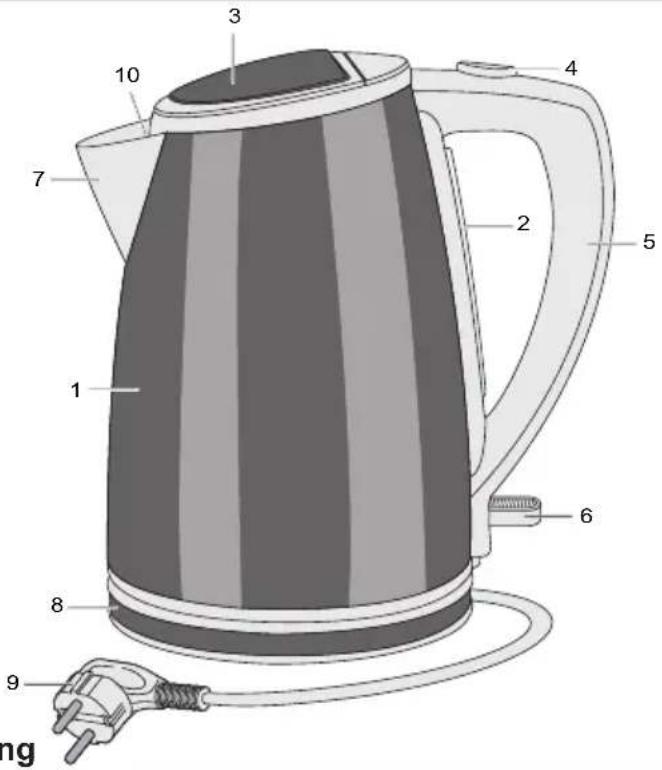 BESTRON DWK1000LM - VERWENDUNG - Allgemein - 1