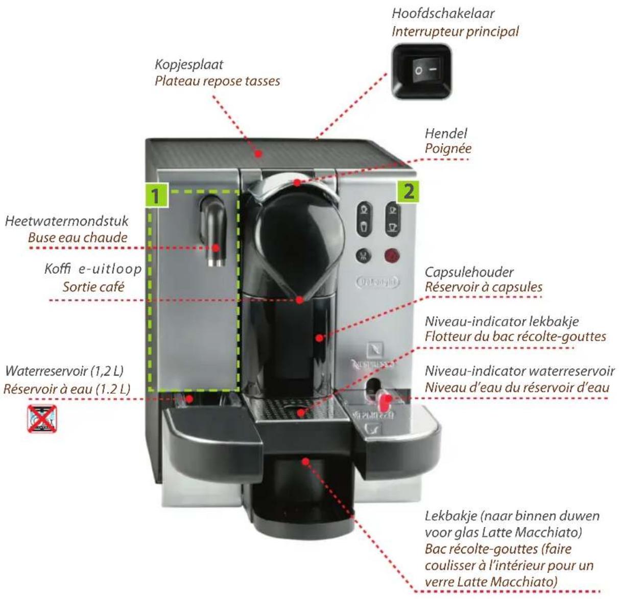 DELONGHI Nespresso Lattissiama - NOTIFICATION - 4
