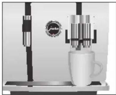 JURA GIGA X7c Professional - Préparation par simple pression d'une touche - 1