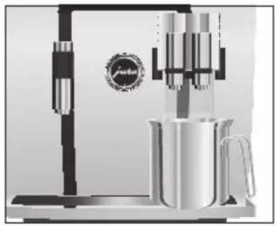 JURA GIGA X7c Professional - Rinçage du système de lait - 1