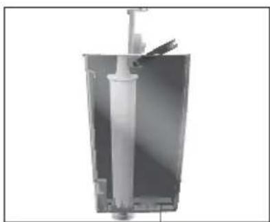 JURA IMPRESSA XJ5 Professional - Mise en place et activation du filtre - 1
