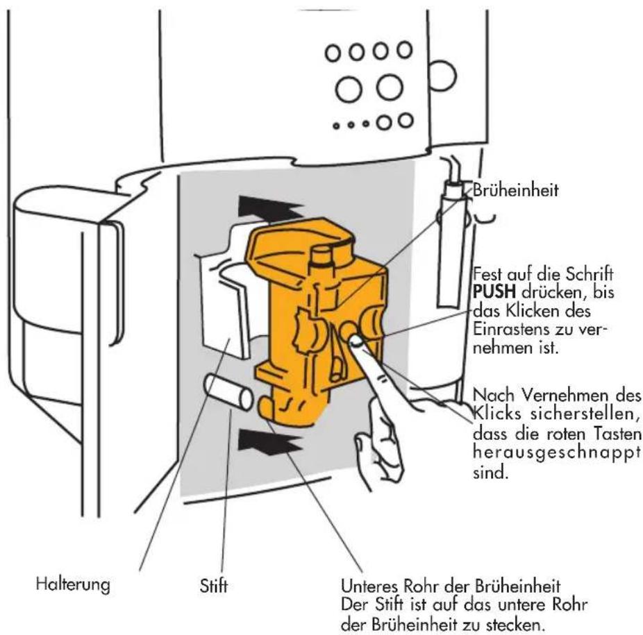 DELONGHI Magnifica ESAM 4300 - REINIGUNG DER BRÜHEINHEIT - 1