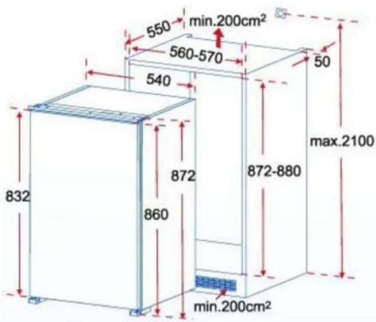 CANDY CBL 150 E - Attention! - 2