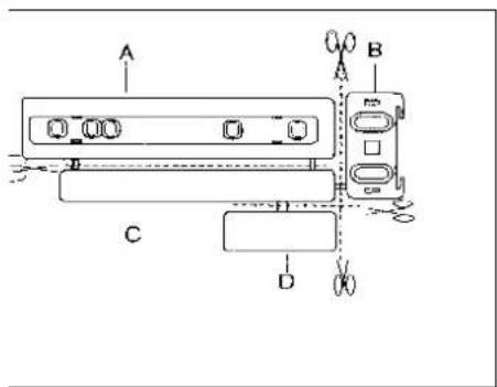 CANDY CBL 150 E - Dimensions d'encastrement - 7