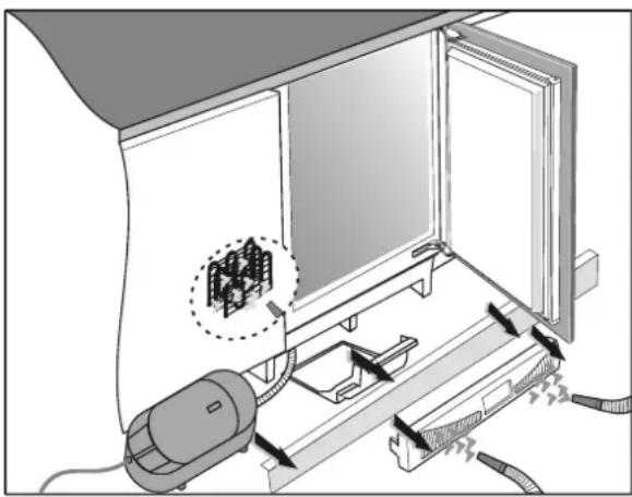 ETNA EEO131VA - Nettoyage du condenseur - 1