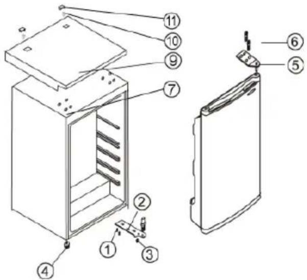 SEVERIN KS 9825 - Odwracane drzwi - 1