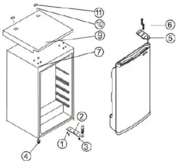 SEVERIN KS 9825 - Αντιστρεπτή πόρτα - 1
