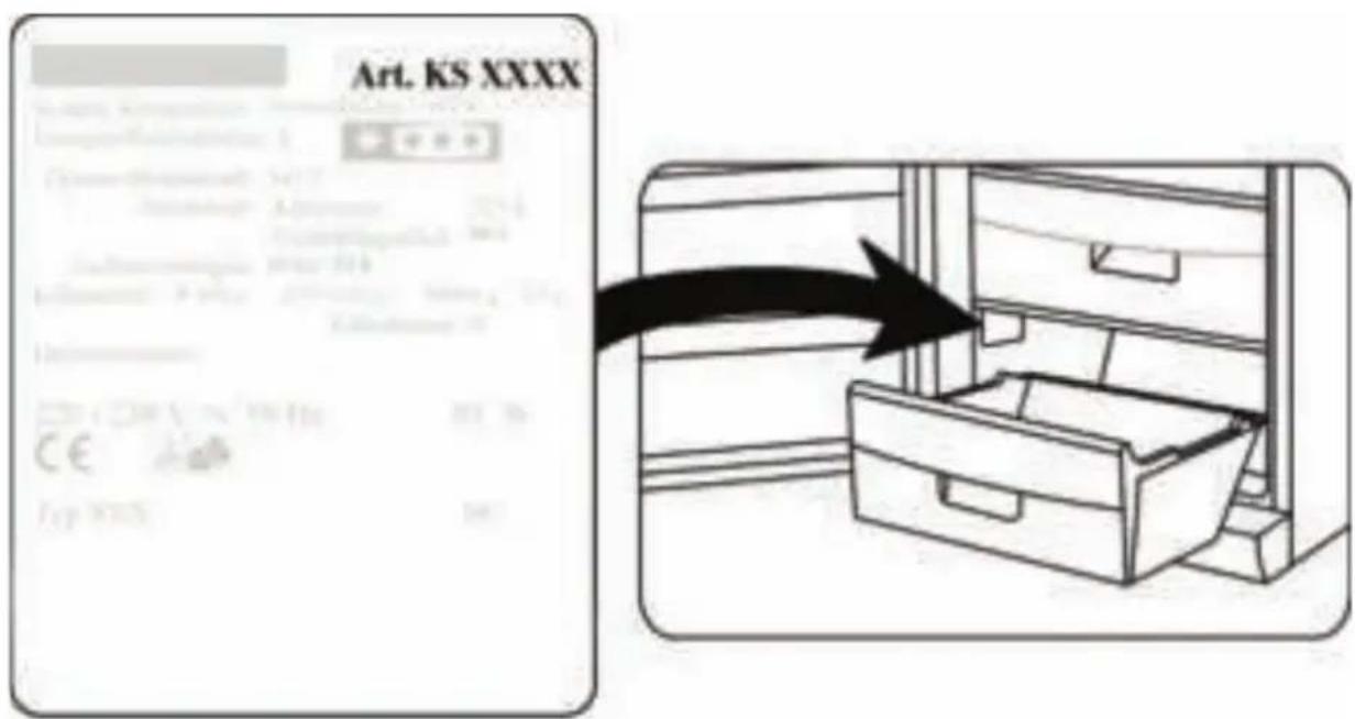 SEVERIN KS 9892 - Dati da comunicare al Centro Assistenza Clienti - 1