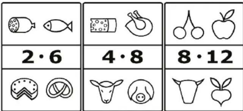 2·6 4·8 8·12