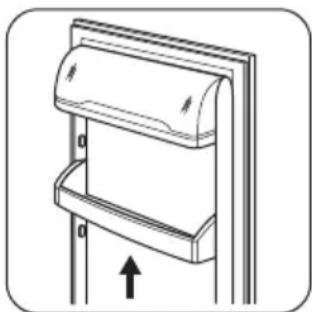 ZANUSSI ZBA17420SA - Het plaatsen van de deurschappen - 1