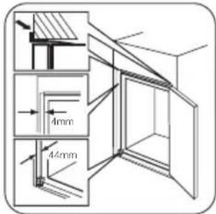 ZANUSSI ZBA17420SA - Installation de l'appareil - 4