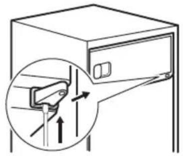 ZANUSSI ZBA17420SA - Réversibilité de la porte du congélateur - 1