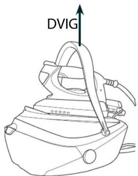 HOOVER Ironspeed SRD 4107 - Poglavje 1.2 - Sistem zaklepanja - 4