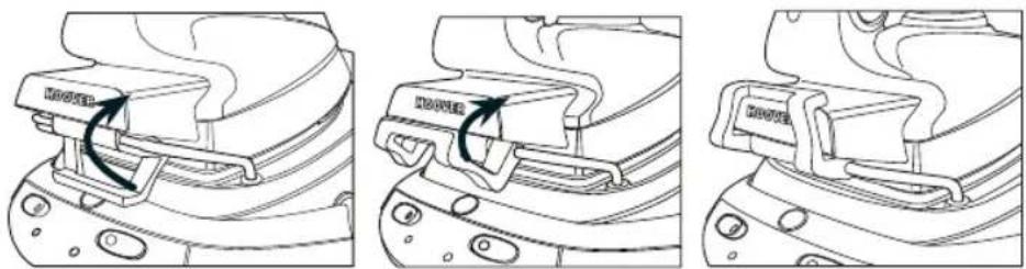 HOOVER Ironspeed SFD 4102/1 - Poglavje 1.2 - Sistem zaklepanja - 1