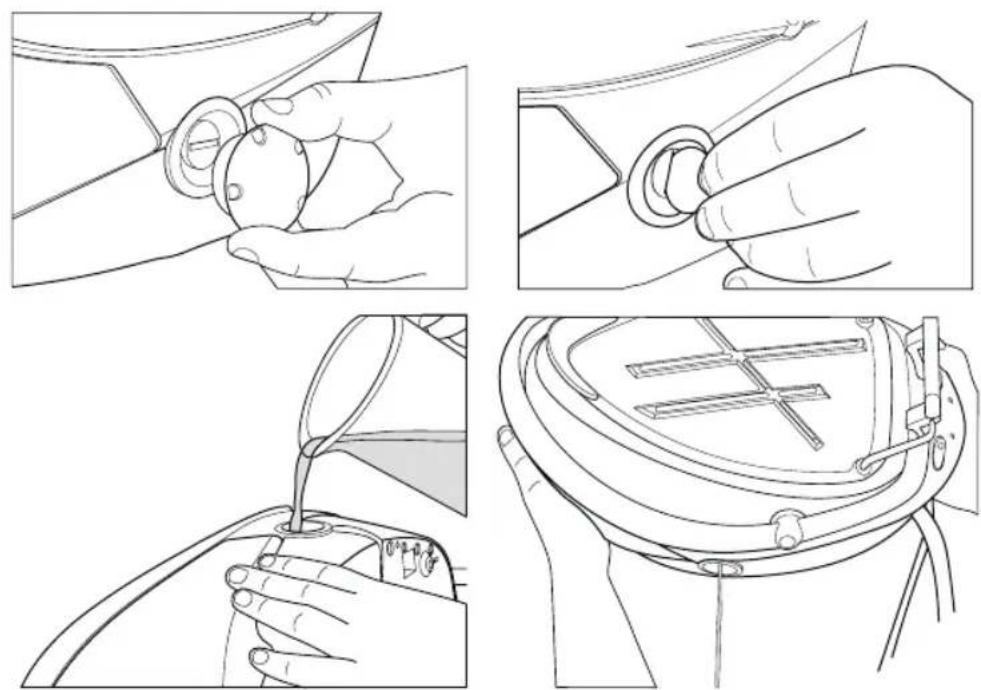 HOOVER Ironspeed SFD 4102/1 - Chapter 4.2 - Rinsing the Boiler for Scale Maintenance - 1