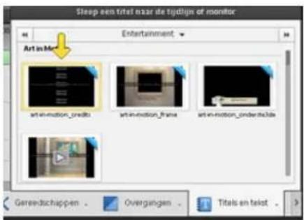 ADOBE Premiere Elements 12 - Titel toevoegen aan uw film - Bewerken met instructies - 2