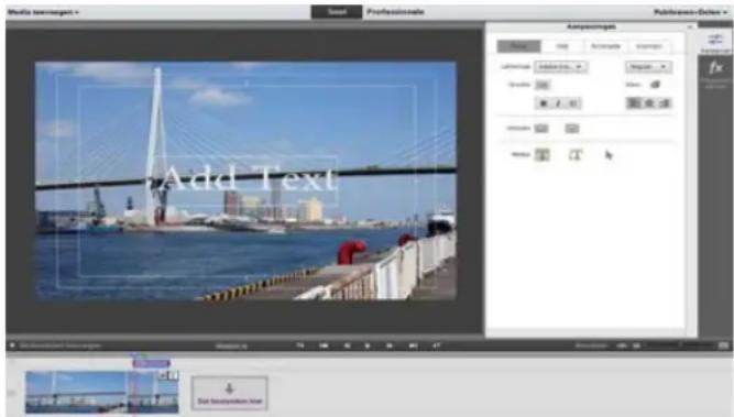 ADOBE Premiere Elements 12 - Titels over beelden heen plaatsen - 1