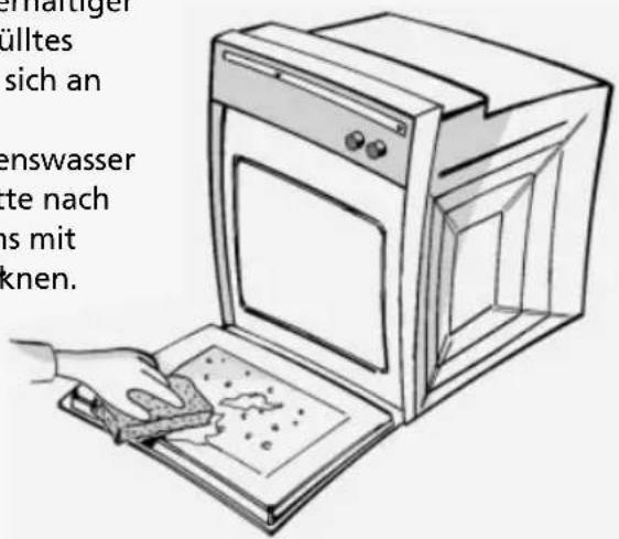BAUKNECHT BLZH 5500 IN - Reinigung des Backofens und der Zubehörteile - 1
